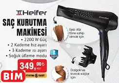 HEİFER SAÇ KURUTMA MAKİNESİ HEİFER SAÇ KURUTMA MAKİNESİ